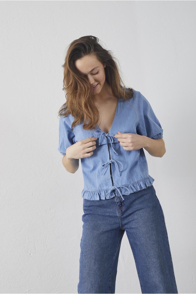 INUSA TIE 18481 L BLUE WASH